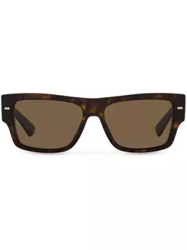 Dolce & Gabbana Eyewear солнцезащитные очки Lusso Sartoriale, коричневый