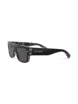 Dolce & Gabbana Eyewear солнцезащитные очки Lusso Sartoriale, черный