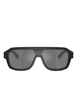 Dolce & Gabbana Eyewear солнцезащитные очки-пилоты, черный