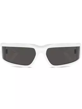 Dolce & Gabbana Eyewear солнцезащитные очки с логотипом, белый
