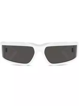 Dolce & Gabbana Eyewear солнцезащитные очки с логотипом, белый