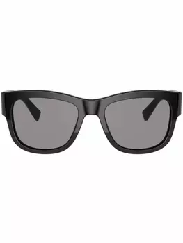 Dolce & Gabbana Eyewear солнцезащитные очки в квадратной оправе, черный