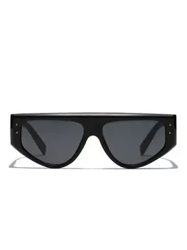 Dolce & Gabbana Eyewear Заостренные солнцезащитные очки, черный