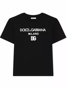Dolce & Gabbana футболка DG Milano, черный
