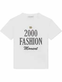 Dolce & Gabbana футболка Fashion Moment 2000, белый