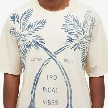 Dolce & Gabbana Футболка palms, бежевый