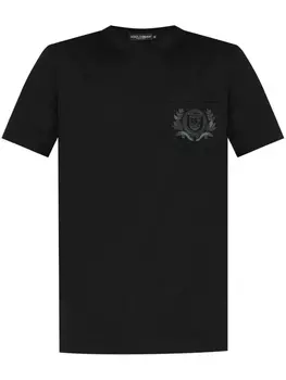 Dolce & Gabbana футболка с короткими рукавами, черный