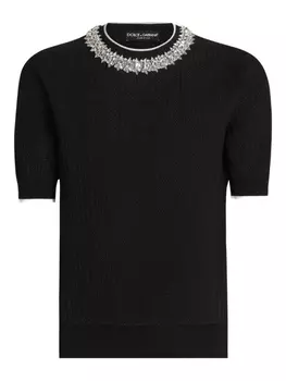 Dolce & Gabbana футболка с короткими рукавами, черный