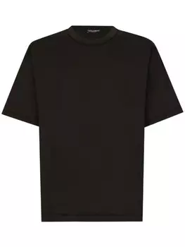 Dolce & Gabbana футболка с круглым вырезом, черный