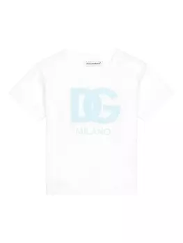 Dolce & Gabbana футболка с логотипом, белый