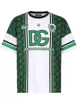 Dolce & Gabbana футболка с логотипом, белый