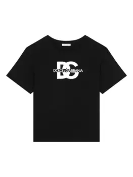 Dolce & Gabbana футболка с логотипом, черный