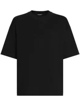 Dolce & Gabbana футболка с логотипом, черный