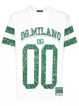 Dolce & Gabbana футболка с принтом Logo, белый