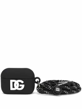 Dolce & Gabbana футляр для AirPods Pro с логотипом, черный