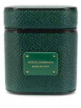 Dolce & Gabbana футляр для AirPods, зеленый