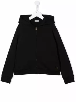 Dolce & Gabbana худи на молнии с длинными рукавами, черный