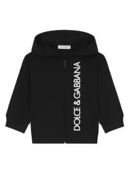 Dolce & Gabbana худи с логотипом, черный