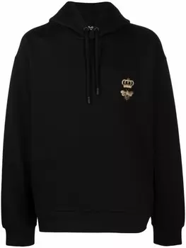 Dolce & Gabbana худи с логотипом, черный