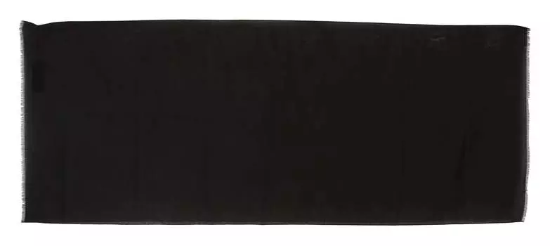 Dolce & Gabbana Элегантный мужской шерстяной шарф в полоску, коричневый