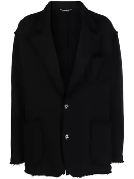 Dolce & Gabbana кардиган с логотипом, черный