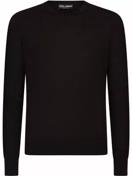 Dolce & Gabbana кашемировый джемпер, черный