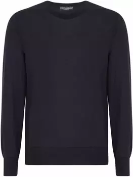 Dolce & Gabbana кашемировый джемпер, синий