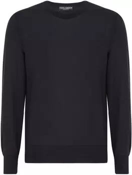 Dolce & Gabbana кашемировый джемпер, синий