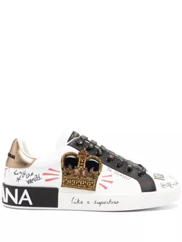 Dolce & Gabbana кеды Portofino, белый
