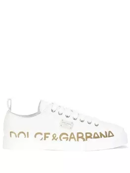 Dolce & Gabbana кеды с логотипом, белый
