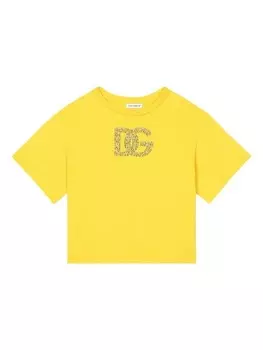 Dolce & Gabbana Kids футболка Lemon, желтый