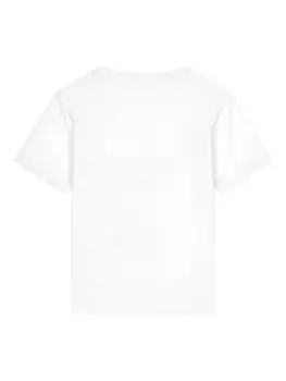 Dolce & Gabbana Kids футболка с логотипом, белый