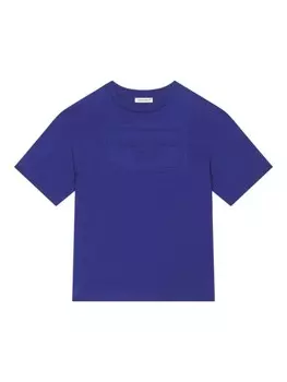 Dolce & Gabbana Kids футболка с логотипом, синий