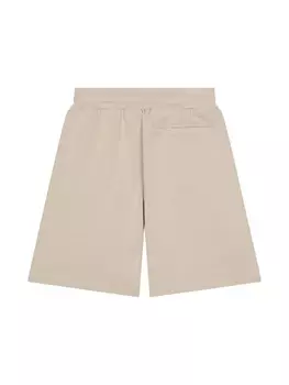 Dolce & Gabbana Kids хлопковые шорты с логотипом, нейтральный цвет