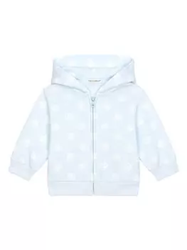 Dolce & Gabbana Kids худи с логотипом, синий