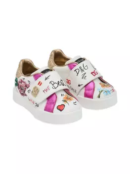 Dolce & Gabbana Kids кеды Portofino, белый