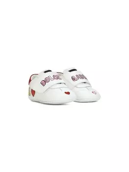 Dolce & Gabbana Kids кроссовки с логотипом, белый