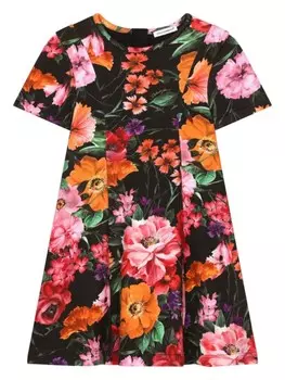 Dolce & Gabbana Kids платье Neoprene, черный