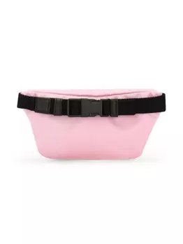 Dolce & Gabbana Kids поясная сумка с логотипом, розовый
