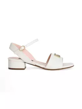 Dolce & Gabbana Kids сандалии с логотипом, белый