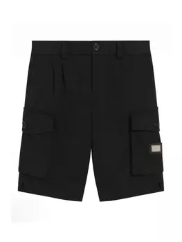 Dolce & Gabbana Kids шорты карго, черный