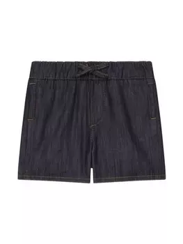 Dolce & Gabbana Kids шорты с кулиской, синий