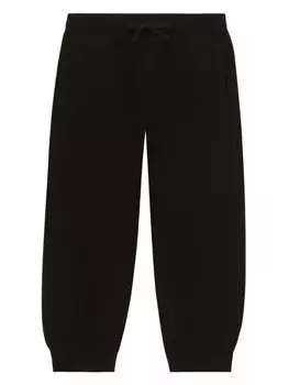 Dolce & Gabbana Kids штаны спортивные DG jogo jersey, черный