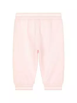 Dolce & Gabbana Kids спортивные брюки с логотипом, розовый