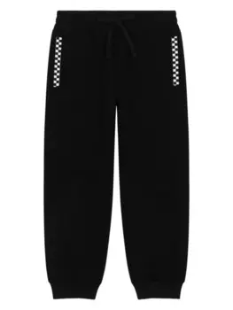 Dolce & Gabbana Kids спортивные брюки с логотипом, черный