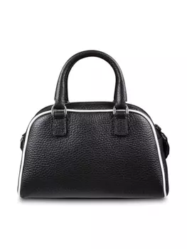 Dolce & Gabbana Kids сумка через плечо из кожи DG, черный