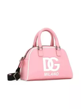 Dolce & Gabbana Kids сумка на плечо с логотипом DG, розовый