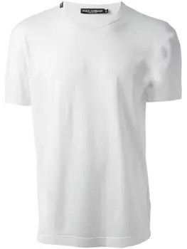 Dolce & Gabbana классическая футболка, белый