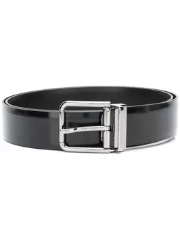 Dolce & Gabbana классический ремень с пряжкой, черный
