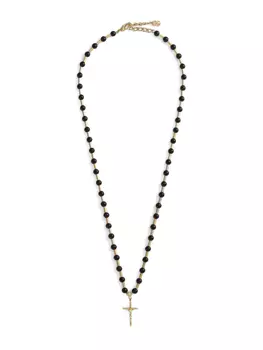 Dolce & Gabbana колье Cross, золотой